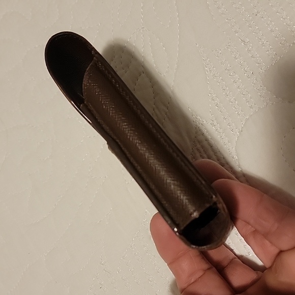 Authentic Louis Vuitton cigarette case in Damier ebene - Picture 2 of 7